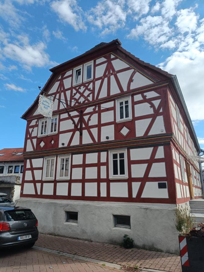 Apartments & Moeblierte Zimmer In Kahl Am Main, Kontaktloser Self Check-In, W-Lan, Schreibtisch, Duschbad, Kuechenzeile, Pkw-Plaetze Extérieur photo